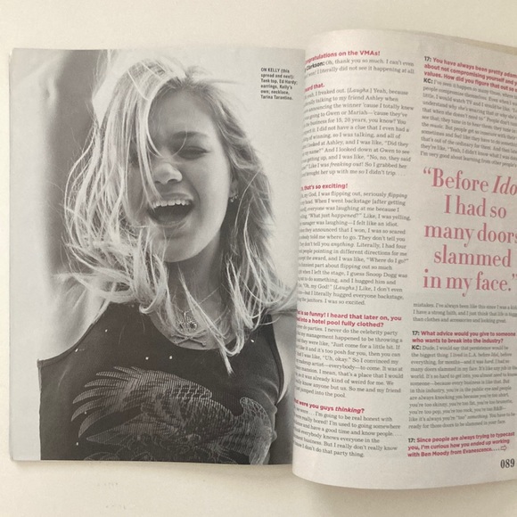 Kelly Clarkson Seventeen and CosmoGirl Magazines 2006/2007 - Picture 4 of 14